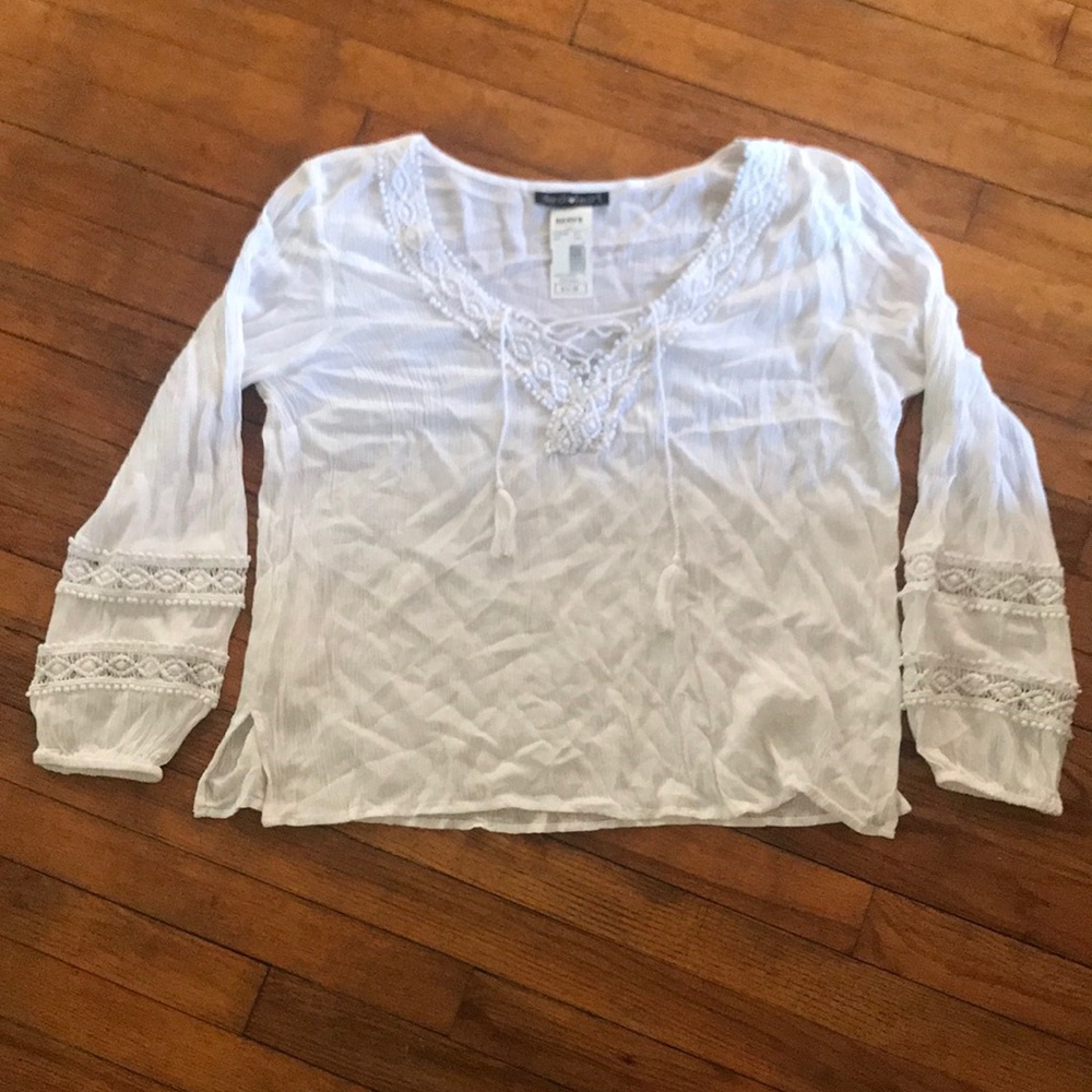 Crochet Detail Top